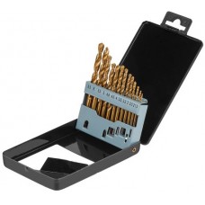 Набор сверл по мет.13шт 1.5-6.5мм HSS TIN GEPARD