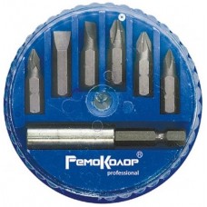 Набор бит с магнитным адаптером. 7 пр. Remocolor 33-2-700.