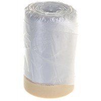 Пленка защитная малярная с клейкой лентой 0.55*25м