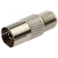 Переходник ЭРА SIMPLE гнездо F-гнездо TV