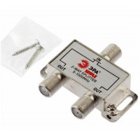 Делитель ТВ ЭРА Simple DS-F-01 2 ответв. под F разъем