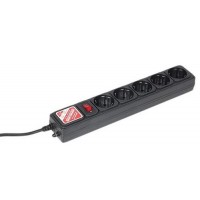 SPG-B-10-BLACK С. фильтр POWER Cube B 3.0м 5 розеток черный