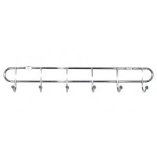 Вешалка на 6 крючков из стали Арт.032-6
