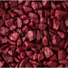 ЩОбор Щебень окраш.гранитный бордовый 20кг 5-10мм