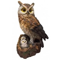 Фигура садовая семейство сов.27х18 см.арт.сф-958 Фигура садовая семейство сов.27х18 см.арт.сф-958