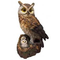 Фигура садовая семейство сов.27х18 см.арт.сф-958