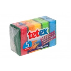 tetex Губки бытовые. 95х65х33мм. 5 шт. 02-02-0250