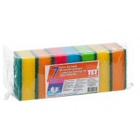 ТЕТ Губка 90х60 мм. с абразивом. 7 шт.. в PP  Г-31 ТЕТ Губка 90х60 мм. с абразивом. 7 шт.. в PP  Г-31