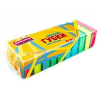 Губки для посуды Макси Eco Technology. 85*60*25. 10 шт. mix 40974