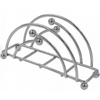 Салфетница из стали с хромовым покрытием Арт.W3826D