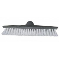 SPB030-BLACK Щетка для пола. 23.5 х 6.5 см. щетина 2.5 см. 6 рядов BLACK