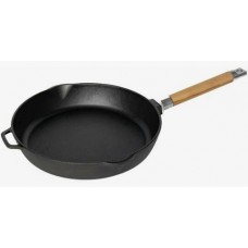Сковорода чуг. со съемной дерев.ручкой 0228 28см