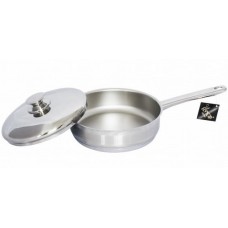 КЛ2-22С5 Сковорода нерж. 1.8 ст.кр.  Лотос Традиция  с микрогриль