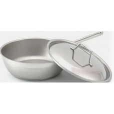 КК1-24М5 Сковорода нерж. 2.8 мет.кр.  Крокус Классика  с микрогрилем