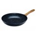 Сковорода алюм. с антиприг. мрам. покрытием  Black Granite  28*5 см 252213)