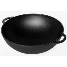 Сковорода чугунная с 2-мя ручками (WOK) д. 280 1028
