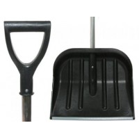 Лопата снеговая MAWIPRO 450*400мм алюм. черенок и V ручка