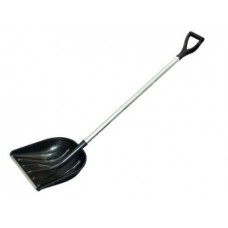 Лопата снеговая MAWIPRO 410*460мм пл/м. с алюм. планкой. алюм. черенок. V-ручка. d-32мм