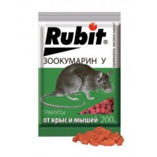 Рубит ЗООКУМАРИН + гранулы 200 г Y (сырный) Рубит ЗООКУМАРИН + гранулы 200 г Y (сырный)