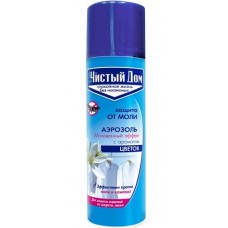 Аэрозоль Чистый дом  от моли и кожееда 150мл