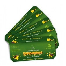 Прилипала - липкая пластина уп 5шт (тараканы и муравьи) Прилипала - липкая пластина уп 5шт (тараканы и муравьи)