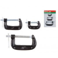 Набор струбцин G-образных 25мм. 50мм. 75мм ВОЛАТ. арт.14040-03