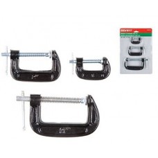 Набор струбцин G-образных 25мм. 50мм. 75мм ВОЛАТ. арт.14040-03