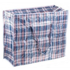 Сумка хоз. на молнии. в клетку. 60х50х25 см. PERFECTO LINEA. арт.42-605025