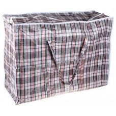 Сумка хоз. на молнии. в клетку. 80х60х30 см. PERFECTO LINEA. арт.42-806030