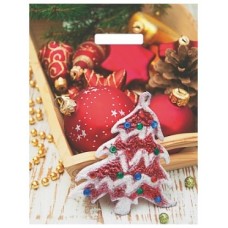 Пакет п/э.с выруб. 31*40 60мкр Блеск наряда