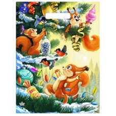 Мешок вырубной 400*310*0.06 ТРИБельчонка