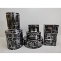 Банка мет.сборная круглая БМК-3. р.140 h=58.V=0.75л. черный Банка мет.сборная круглая БМК-3. р.140 h=58.V=0.75л. черный