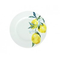 Тарелка 200мм мелк. ф.653  Идиллия рис. Лимоны 1С1150Ф34 с.2
