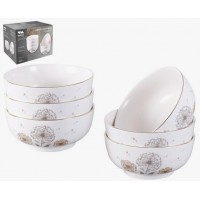 Набор салатников Lavenir (6пр.)  Одуванчики  400мл. 5  222-150