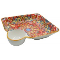 Блюдо Lavenir  Солнце востока  490 мл. 17.5*16 см. 7.5  бгк7.5-7104 фарфор
