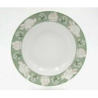 Тарелка 200 мм глубокая 250 см3  Идиллия  Bunny 1С2028Ф34 4с