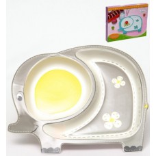 Блюдо Lavenir  Слоненок  25.5*20.5*2.5 см C539# фарфор