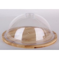 Блюдо сервировочное с крышкой 24см