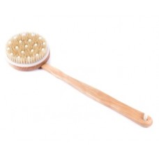 Щетка-массажер дер. с дл. ручкой 10.5*40 см 5110-1041. код 156528)