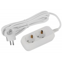 Эра UDL-16-230-E Удлин-ль Greenline 2 розетки с заз.3м ПВС 3x1мм2