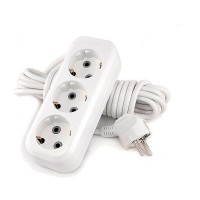 Сетевой удл-ль LUXAR 3SE-16A-03 3 гнезда с з/к. 16А. ПВС 3*1.5 3 метра