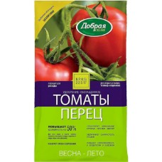 Добрая сила Сухое удобрение Томаты-Перец. пакет 0.9кг