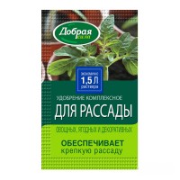 Жидкое органоминерал. удобр. Добрая сила  д/ рассады. 15 мл