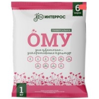 Удобрение ОМУ  Для цветов  1 кг (БХЗ)