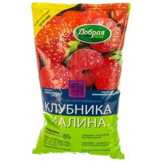 Добрая сила Сухое удобрение Клубника-Малина. пакет 0.9кг