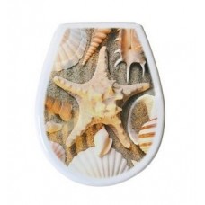 Сиденье д/унит.Lilia FOTO Ракушка Сиденья Bisk 80379