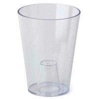 Ваза для орхидей круглая 125х165 мм 1.2 л