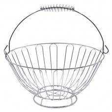 Ваза для фруктов Fanhoff 24*13 см. 92201 сталь