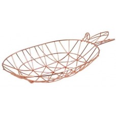 Ваза для фруктов Fanhoff 35.5*21.5*5.5 см. 90434 сталь