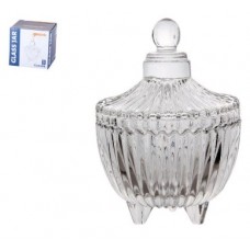 Ваза сервировочная с крышкой 6.5х10см